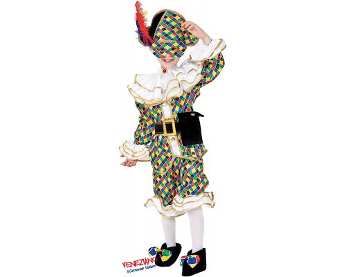 Costume carnevale - ARLECCHINO BABY